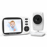 Video Baby Monitor 2.4G Wireless with 3.2 Inches LCD 2 Way Audio Talk Night Vision Surveillance Security Camera Babysitter - V.I.P Digital Presence
