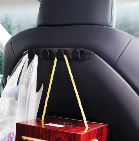 Suitable for Tesla car mounted hook model3Y car interior rear seat back hook artifact accessories - V.I.P Digital Presence