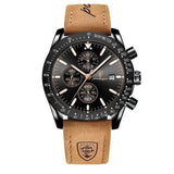 Multi functional waterproof night light men's watch quartz watch - V.I.P Digital Presence