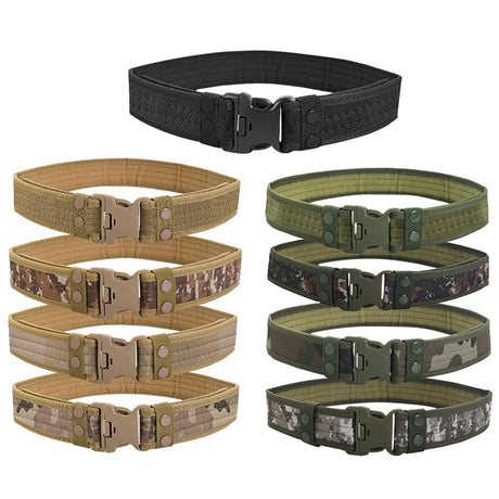 5.0 Oxford Cloth Tactical Belt Velcro Wrapped Outdoor Canvas Belt - V.I.P Digital Presence