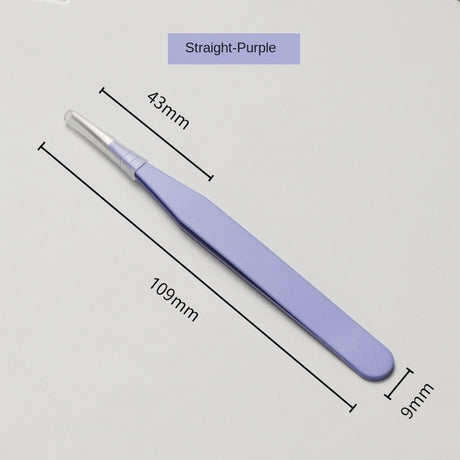 English Title Suggestion Adorable Macaron-Colored Tweezers for Handmade Notebooks, Goo Card Sticker Tools, Bent and Poi - V.I.P Digital Presence