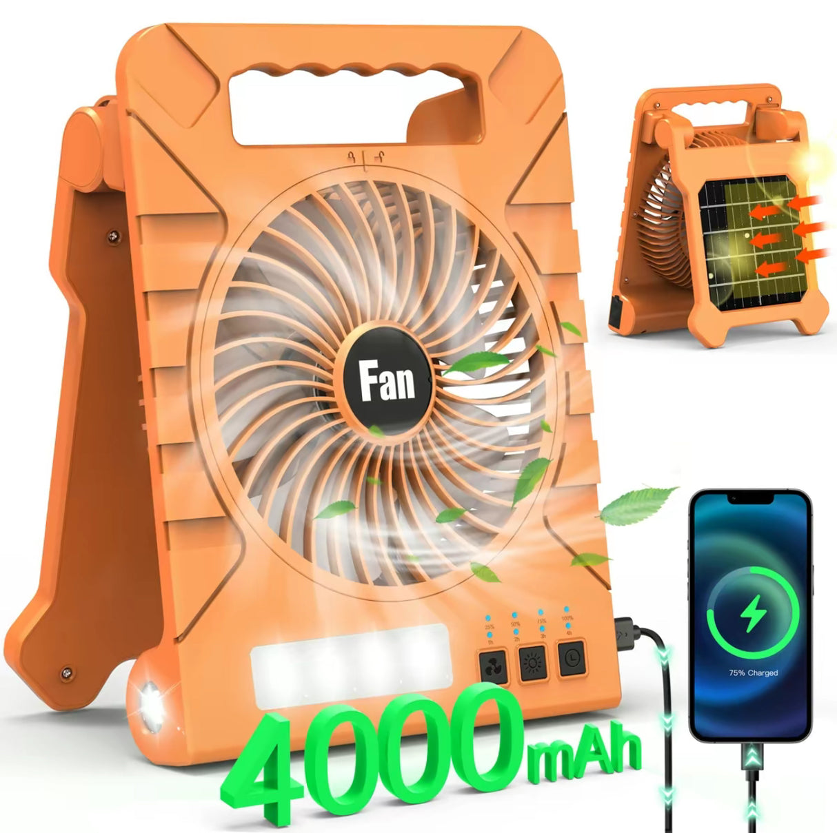 BreezeLite Solar Fan