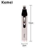 Kemei Fast shaving Men Electric Nose Ear Hair Trimmer Painless Women trimming sideburns eyebrows Beard hair clipper cut Shaver46 - V.I.P Digital Presence