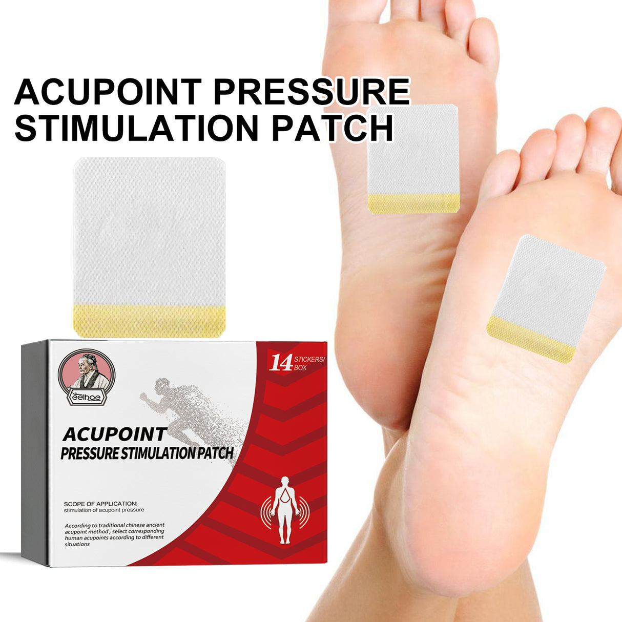 Acupoint Pressure Stimulation Patch, Relieve Dizziness And Discomfort Relax Body And Mind Health Care Patch - V.I.P Digital Presence
