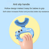 Cepillo de dientes para niños Tiktok cepillo de dientes de silicona para bebés