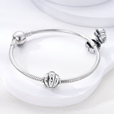 Ocean Wind Dolphin Whale Pendant Beads Copper Plated DIY Beads Bracelet Item - V.I.P Digital Presence