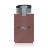 Black Spray Painted Pear Wood Bluezoo Double Sided Beard Comb Beard Portable Comb Care - V.I.P Digital Presence
