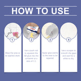 Universal Ab Adhesive, Crack Repair Bonded Tile Bath Scratch Crack Repair Waterproof And Leak Proof Adhesive - V.I.P Digital Presence