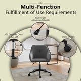 Velvet Office Desk Chair, Modern Home Desk Chair with Wheels , Vanity Chairs for Living Room, Bedroom,Study Room - V.I.P Digital Presence