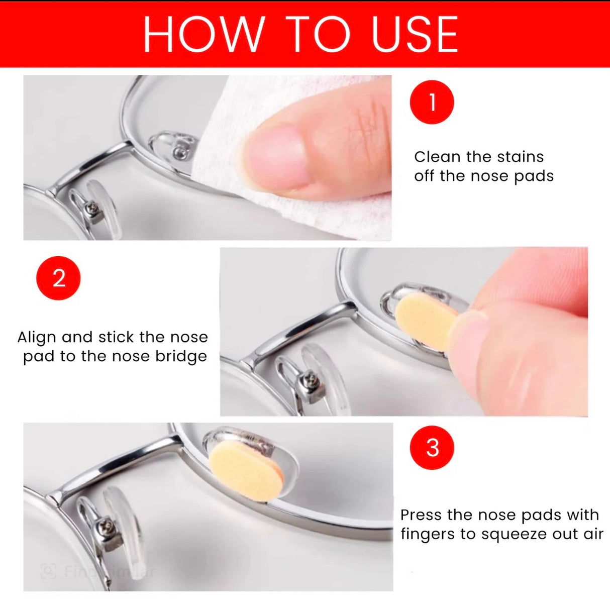 ComfortGrip Nose Pads