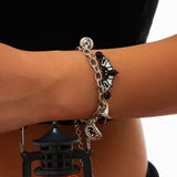 Halloween Party Ghost Bracelet Trendy Girl Pumpkin Festival Alloy Pendant Handmade Girl - V.I.P Digital Presence