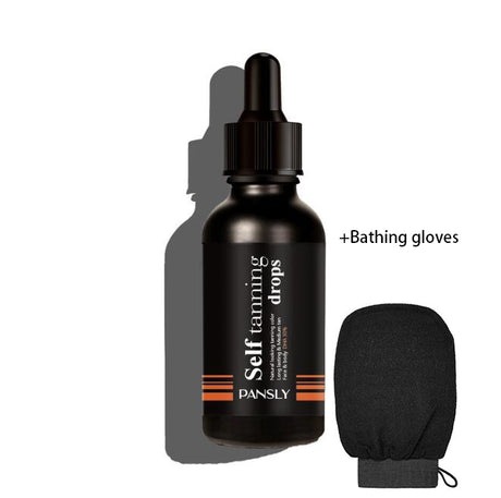 Mei Hei Shui Wheat Color Sun Free Natural Black Effect Fixed Color Mousse Self Tanning Drops - V.I.P Digital Presence