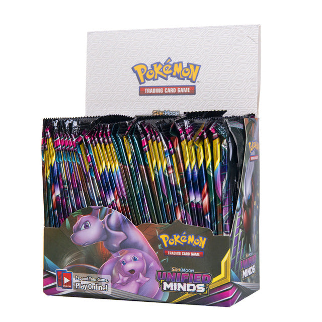 Caja ciega de cartas de Pokémon Darkness, bolsa plateada para robar cartas de Pokémon