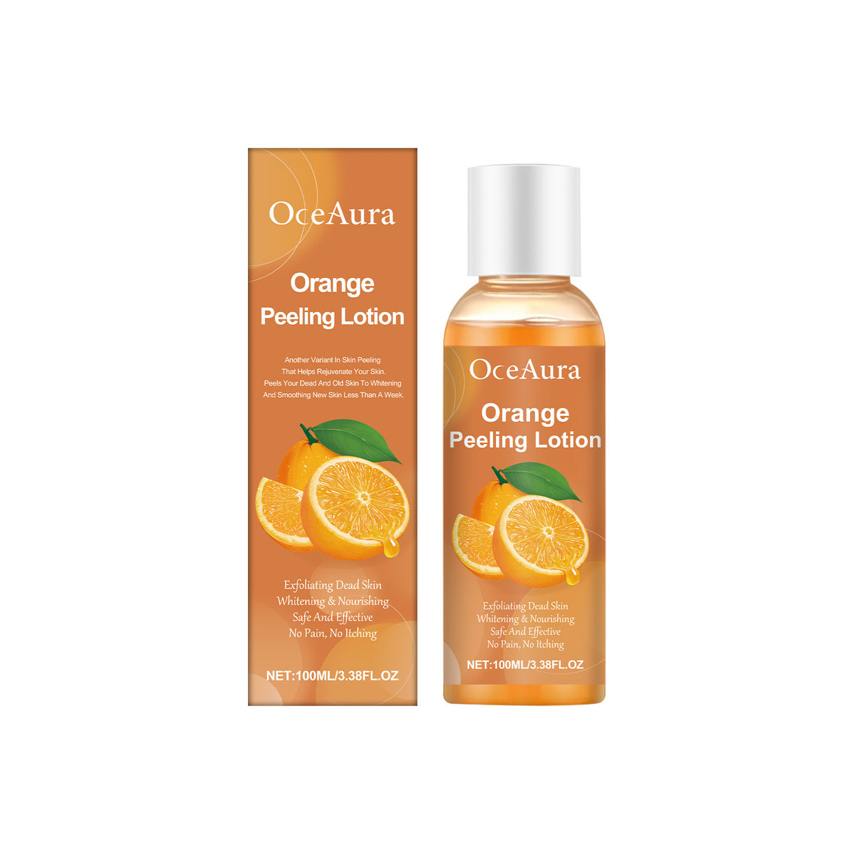 Orange Peel Exfoliating Essential Oil Gently Removes Aging Exfoliating Dead Skin Smooth Massage Essential Oil
