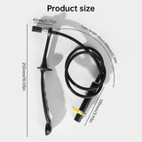 Barista tool: long - handle cleaning brush for coffee machine steam, with replaceable head to remove brew head dirt - V.I.P Digital Presence