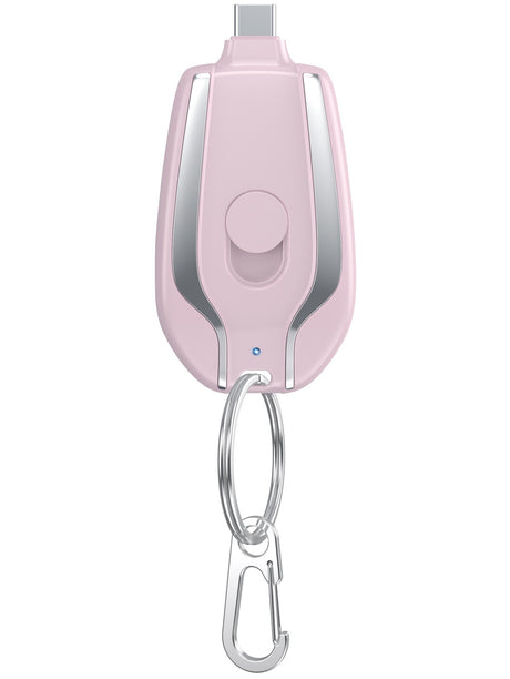 Mini Keychain Power Bank Wireless Compact and Portable 1500mAh Mah Emergency Power Supply Emergency Mobile Power Supply - V.I.P Digital Presence