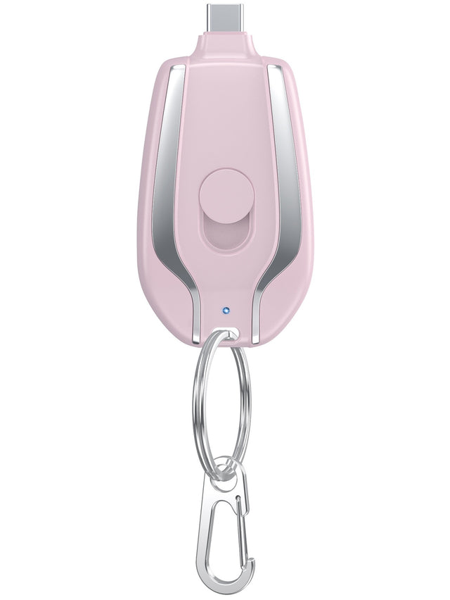 Mini Keychain Power Bank Wireless Compact and Portable 1500mAh Mah Emergency Power Supply Emergency Mobile Power Supply - V.I.P Digital Presence