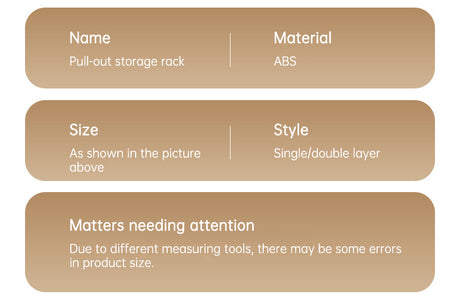 Pull out Rotating Spice Rack Organizer for Cabinet Rotate Makeup Organizer Slide Bottle Box Holder Plastic Seasoning Spice Rack - V.I.P Digital Presence