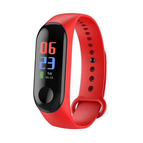 M3 Plus Color IPS Screen Smart Sport Fitness Bracelet IP68 Waterproof Blood Pressure Oxygen Activity Tracker For Men Women - V.I.P Digital Presence