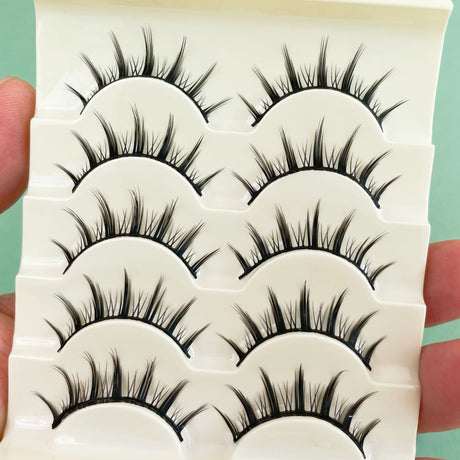 Cartoon Bushy Black Terrier Big Devil False Eyelashes Whole Piece Barbie Eyelashes Natural Little Devil - V.I.P Digital Presence