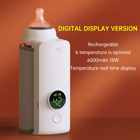 USB Chargings Heating Bottle Warm Water Milk Heater Warmer Bag Insulation Cover - V.I.P Digital Presence