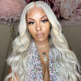 Synthetic Lace Front Wig Long Wavy Cosplay Wigs Heat Resistant Fiber Glueless Daily Wigs For Women - V.I.P Digital Presence