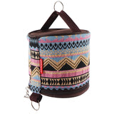 Outdoor camping folding ethnic style paper box storage bag car roll paper tissue box small cloth bag storage bag - V.I.P Digital Presence