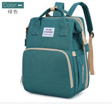 Portable Foldable Bed Mommy Bag For Going Out Lightweight And Large Capacity Mother And Baby Bag Backpack - V.I.P Digital Presence