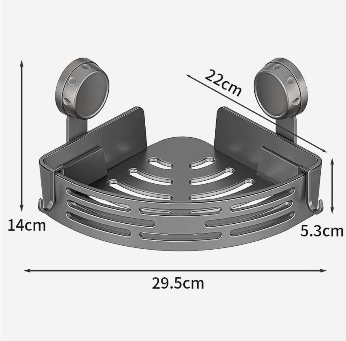 FlexMount Shower Organizer