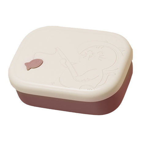 Cute and fashionable food grade silicone lunch box lunch box microwaveable compartment lunch box - V.I.P Digital Presence