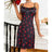 Sexy lingerie, sexy women's suspender, cherry heart printed home clothes, nightgown - V.I.P Digital Presence