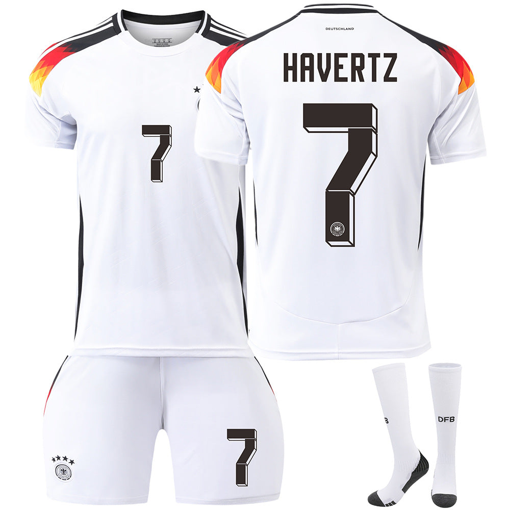 Germany home No. 13 Muller European Cup jersey 7 Havertz 8 Kroos football uniform men's suit - V.I.P Digital Presence