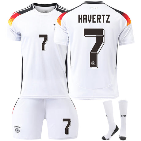 Germany home No. 13 Muller European Cup jersey 7 Havertz 8 Kroos football uniform men's suit - V.I.P Digital Presence
