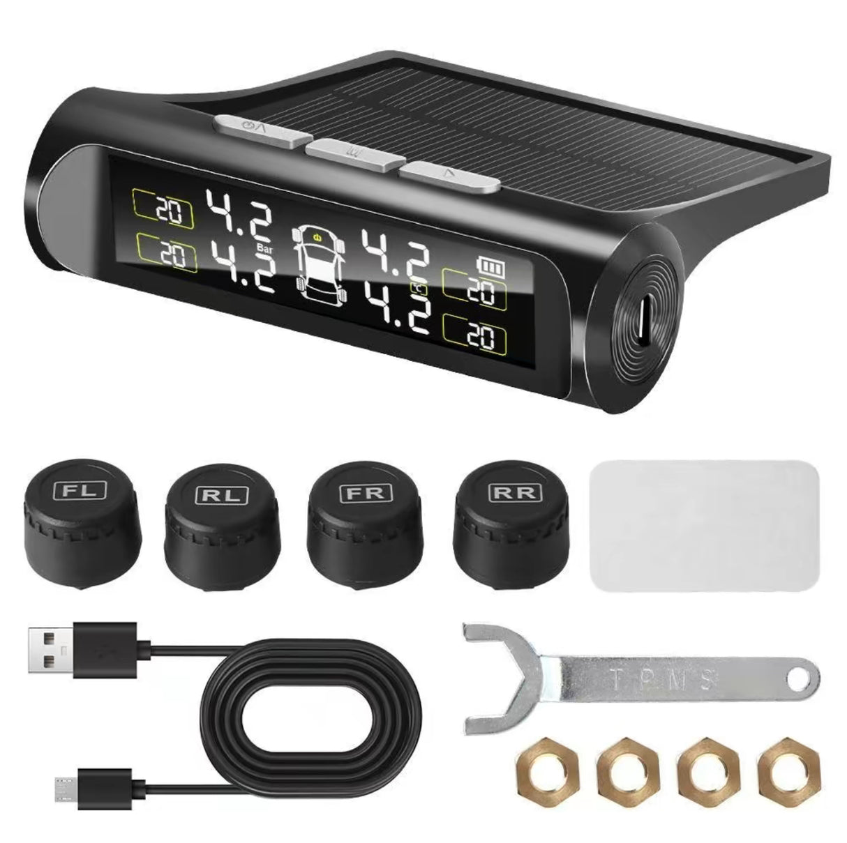 Monitor TPMS SolarTire