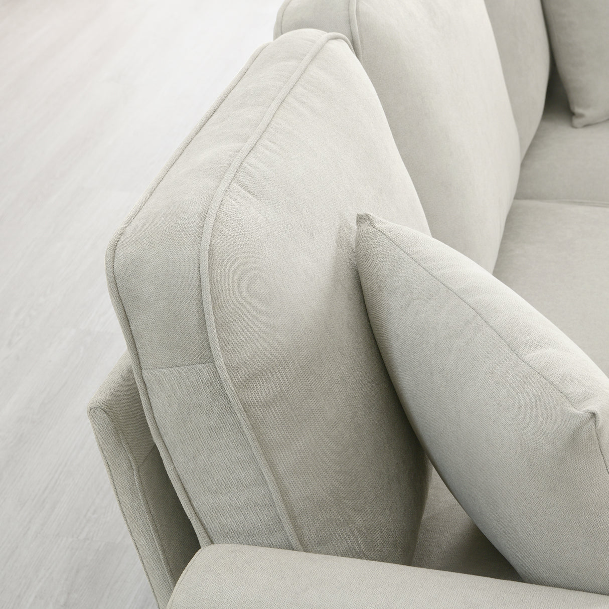 [VIDEO provided] [New] 108*85.5" Modern U Shape Sectional Sofa 7 Seat Fabric Sectional Sofa Set - V.I.P Digital Presence