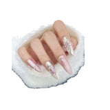 Manicure Autumn and Winter Crystal Cat's Eye Long Pointed Removable Manicure - V.I.P Digital Presence