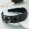 Hair Hoop Fashion New Bright Crystal Baroque Hair Band Hair Cave High Quality Small Fragrance Head Hoop Hair Accessories - V.I.P Digital Presence