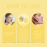 Turmeric Acid Cleansing Pad Gently Cleans Facial Pores And Moisturizes Refreshing And Moisturizing Cleansing Pad