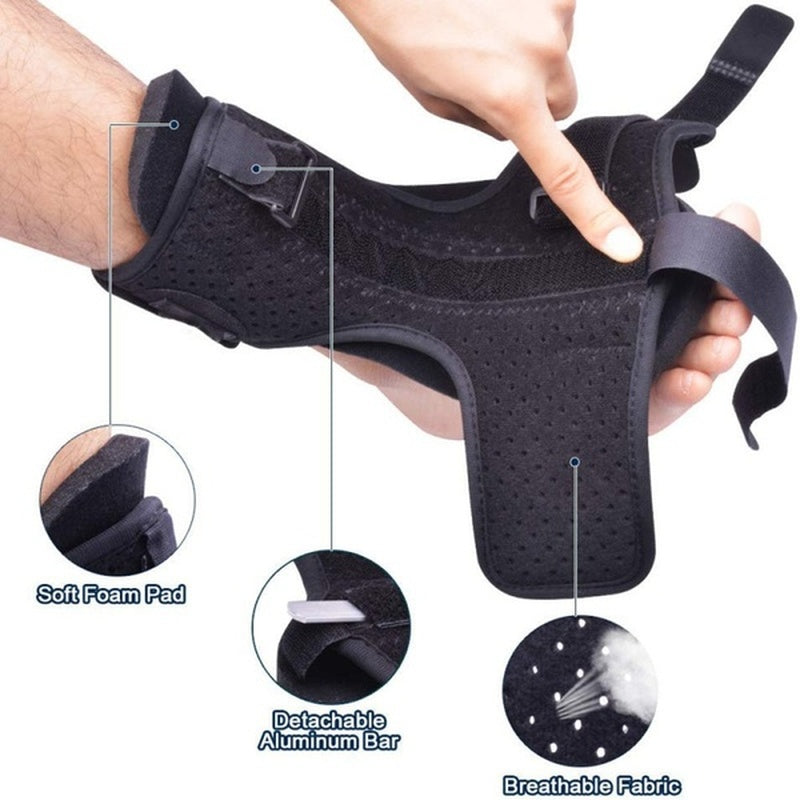 Adjustable Plantar Fasciitis Night Splint Foot Drop Orthotic Brace Elastic Dorsal Night Splint - V.I.P Digital Presence
