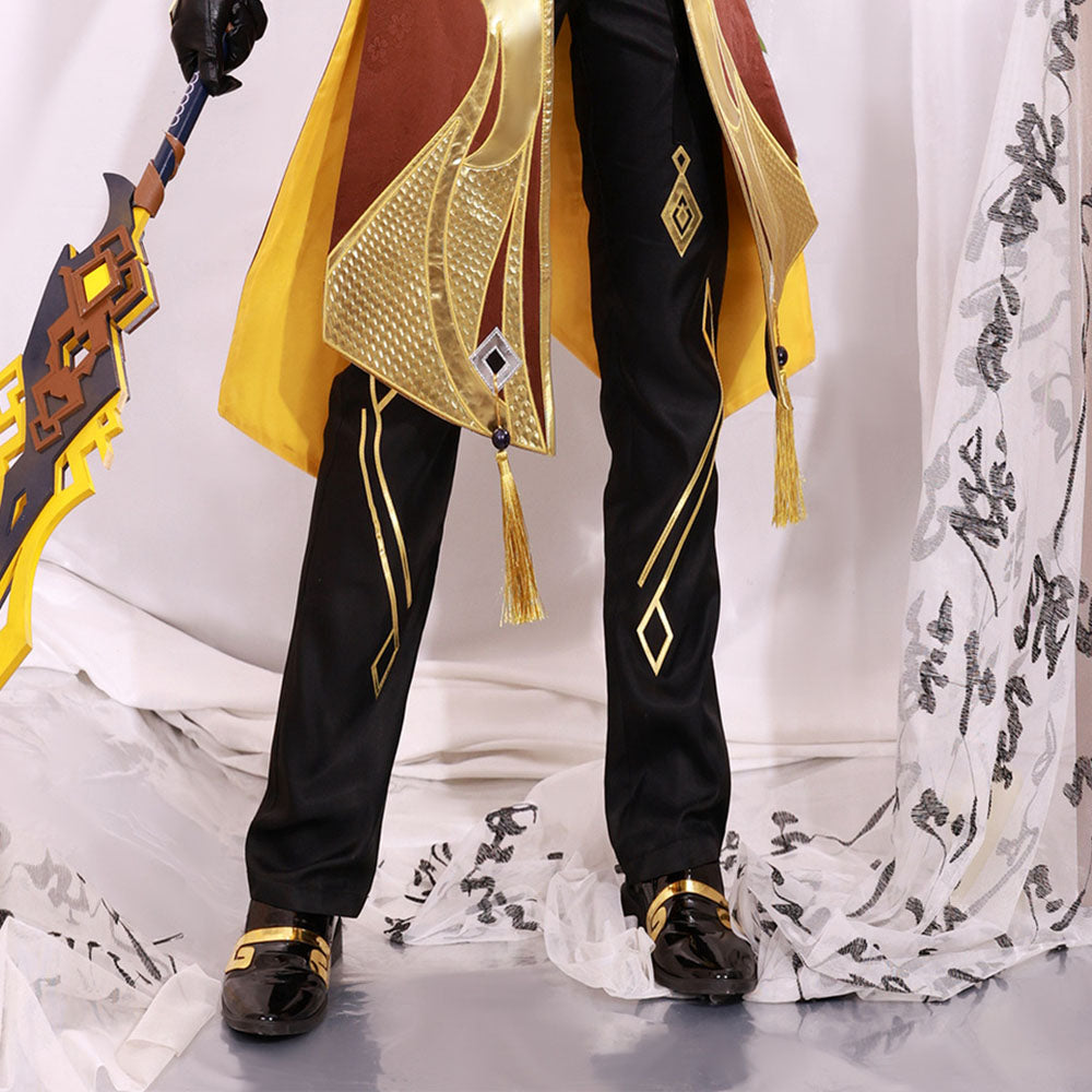 Genshin Impact Morax Zhongli high matching version Zhongli cos clothes matching shoes - V.I.P Digital Presence