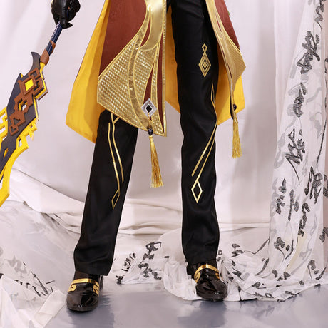 Genshin Impact Morax Zhongli high matching version Zhongli cos clothes matching shoes - V.I.P Digital Presence