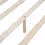 Queen Size Storage Bed Velvet Upholstered Platform Bed with a Big Drawer - Beige - V.I.P Digital Presence