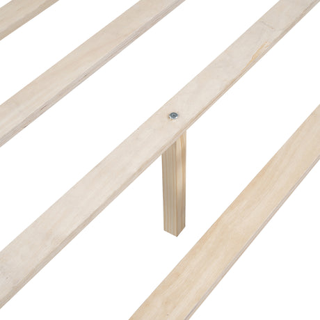 Queen Size Storage Bed Velvet Upholstered Platform Bed with a Big Drawer - Beige - V.I.P Digital Presence