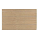 TREXM 3-piece retro dining table, rectangular stand table, and 2 4-person wooden stools (made of natural wood) - V.I.P Digital Presence