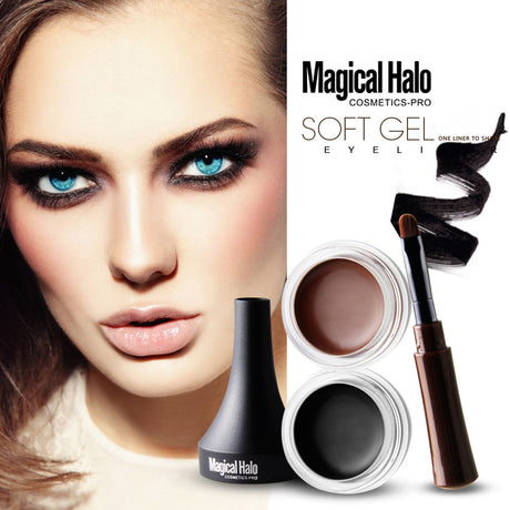 Makeup Magical Halo Waterproof Eyeliner No Smudge Brow Cream - V.I.P Digital Presence