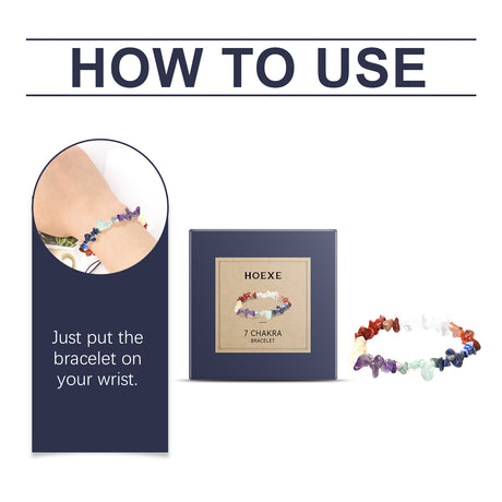 Seven-Color Bracelet Seven-Color Simple Jewelry Stone Bead Wheel Yoga Beaded Bracelet - V.I.P Digital Presence