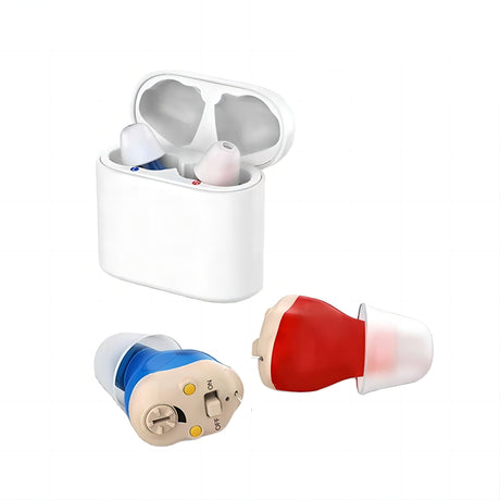 Rechargeable sound amplifier for elderly hearing aids - V.I.P Digital Presence
