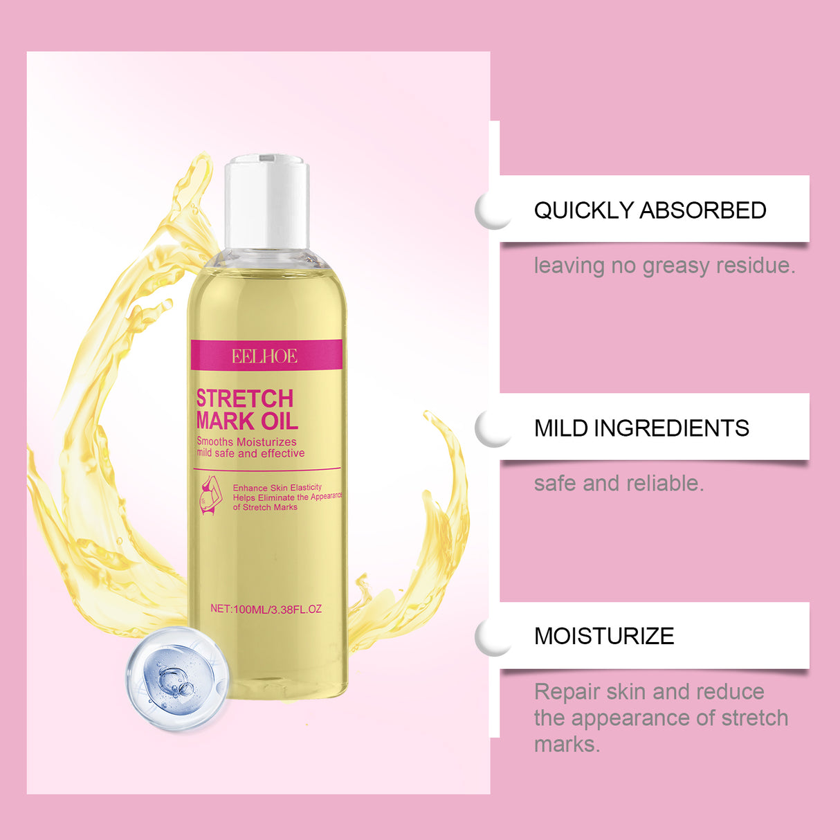 Skin Care Oil, Gentle, Nourishing And Improving Skin Care Oil For Postpartum Mothers - V.I.P Digital Presence