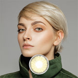 1Pair FDA Certificate Eyes Beautiful Pupil Colorful Girl Cosplay Contact Lenses  EMILY BROWN - V.I.P Digital Presence