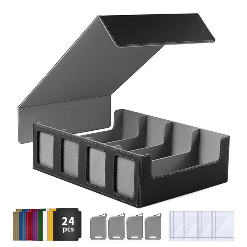 Large-capacity 3000+ Tabletop Game Card Storage Box - Yu-Gi-Oh! & Pokémon Flip-Top Card Case - V.I.P Digital Presence